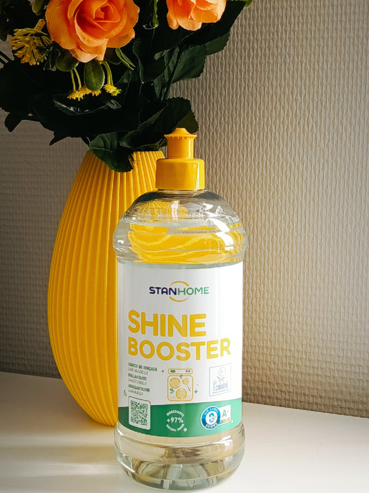 Shine booster : liquide de rinçage lave-vaisselle