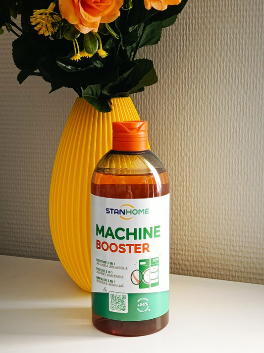 Machine booster : nettoyant complet lave-linge et lave-vaisselle