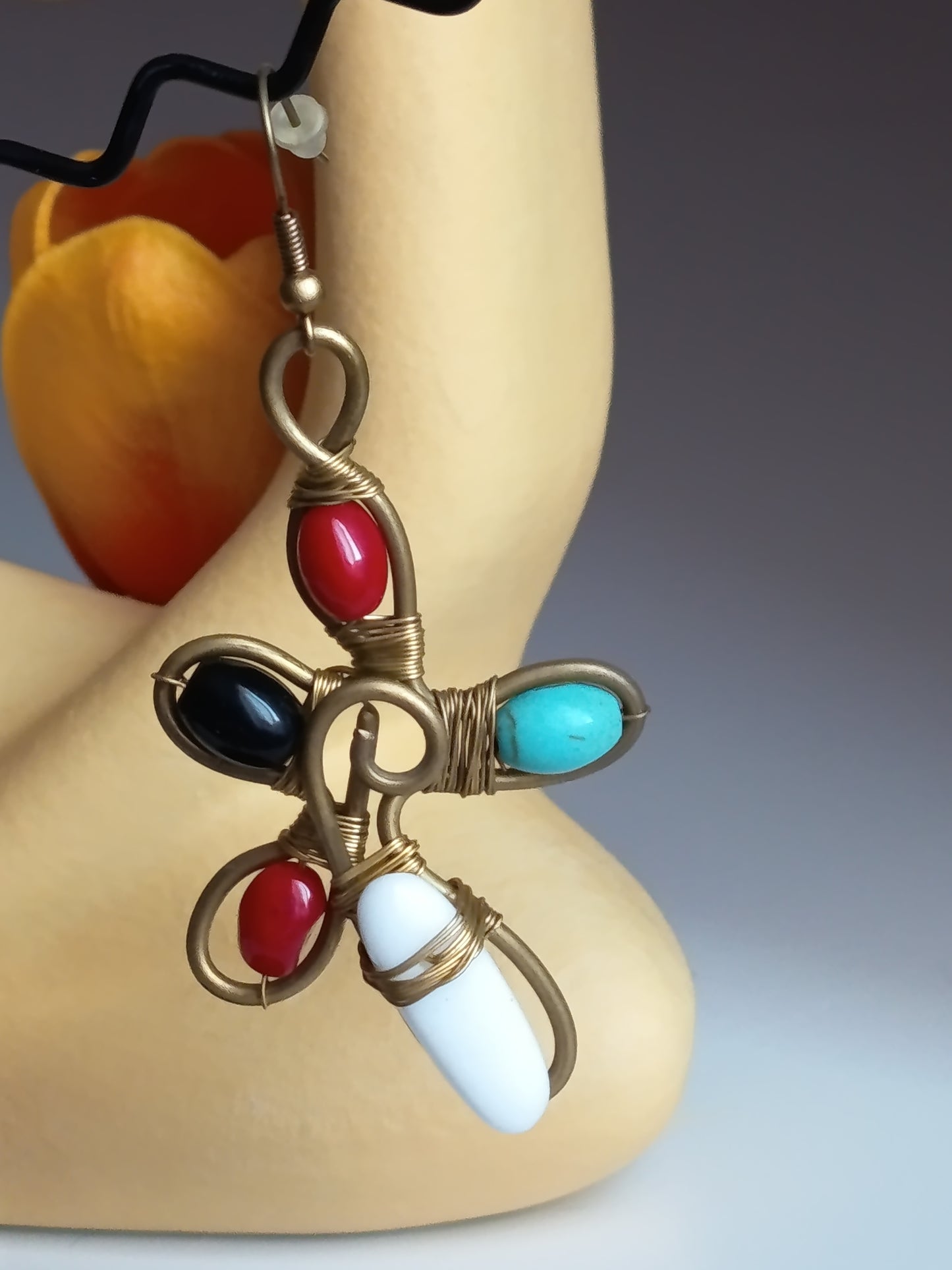 🌟 Boucles d'oreilles "Étoile de Vie" Vintage (Y2K) – Trésor du Stock Dormant ! 💎✨