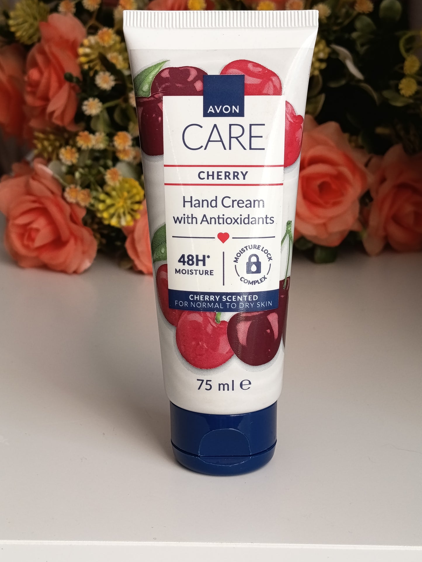 🍒 Crème Mains Avon Care à la Cerise – Hydratation Gourmande 48H 🌸