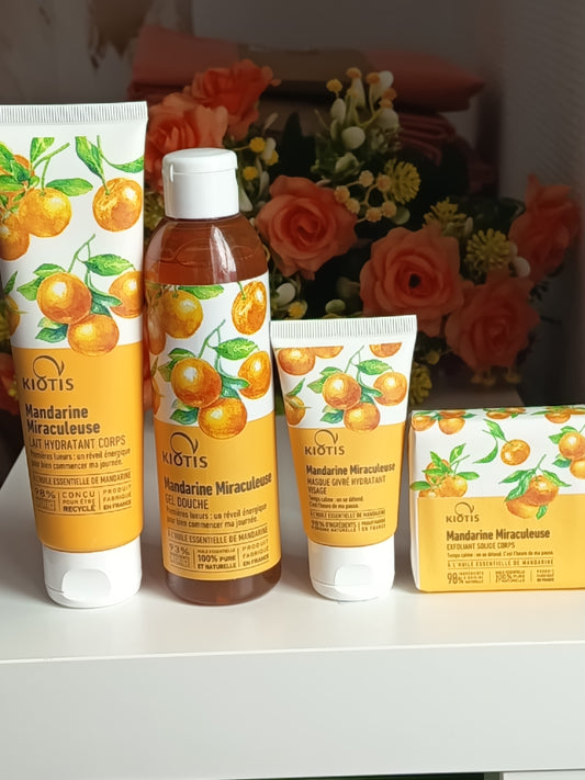 🍊Lot Kiotis - Gamme Mandarine Miraculeuse (4 produits)🍊