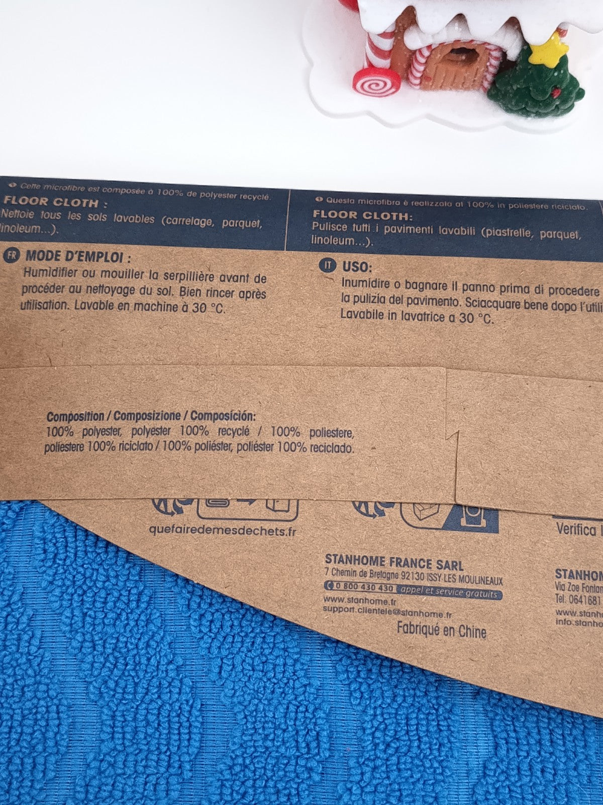 Floor Cloth : serpillère spéciale sols, de Stanhome