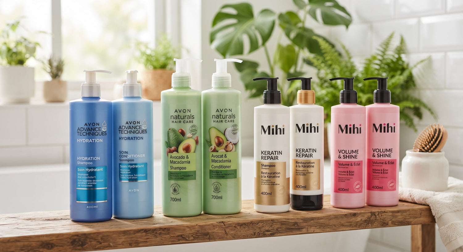 Shampooing et après shampooing