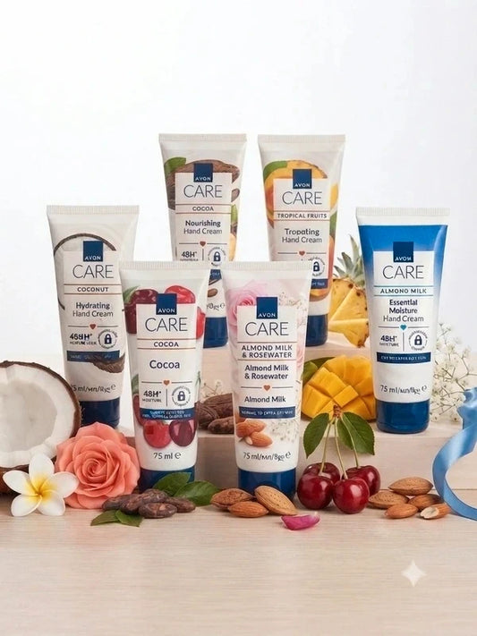 🌸 Crème Mains Nourrissante Avon Care Cocoa - Hydratation 48h - 75ml 🍫