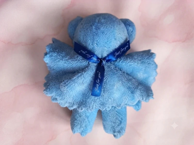 🧸✨ Adorable Petit Ourson en Serviette d'invités – Doux, Pratique et Idéal pour Offrir 🎁💖
