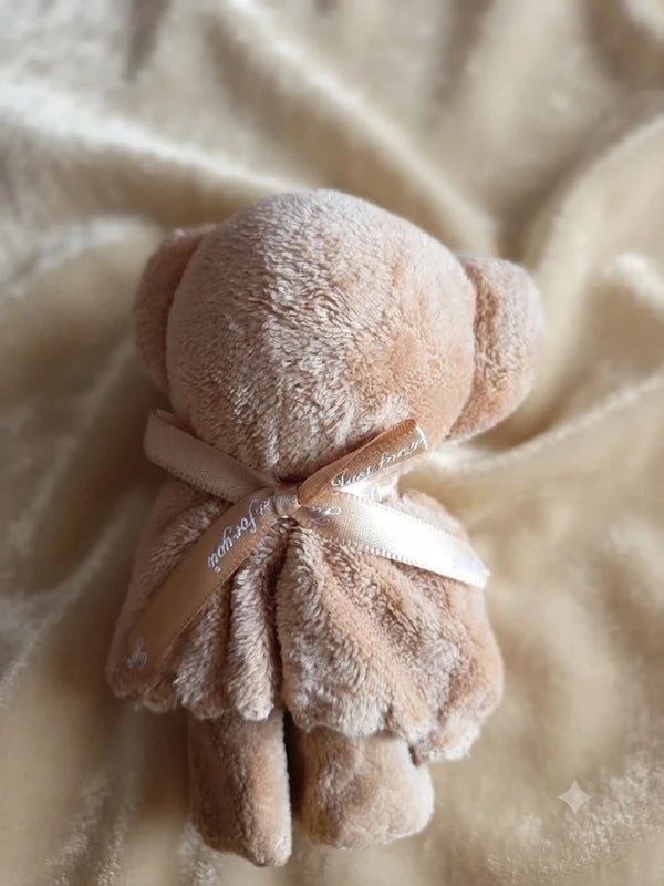 🧸✨ Adorable Petit Ourson en Serviette d'invités – Doux, Pratique et Idéal pour Offrir 🎁💖