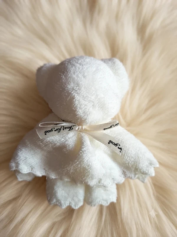 🧸✨ Adorable Petit Ourson en Serviette d'invités – Doux, Pratique et Idéal pour Offrir 🎁💖