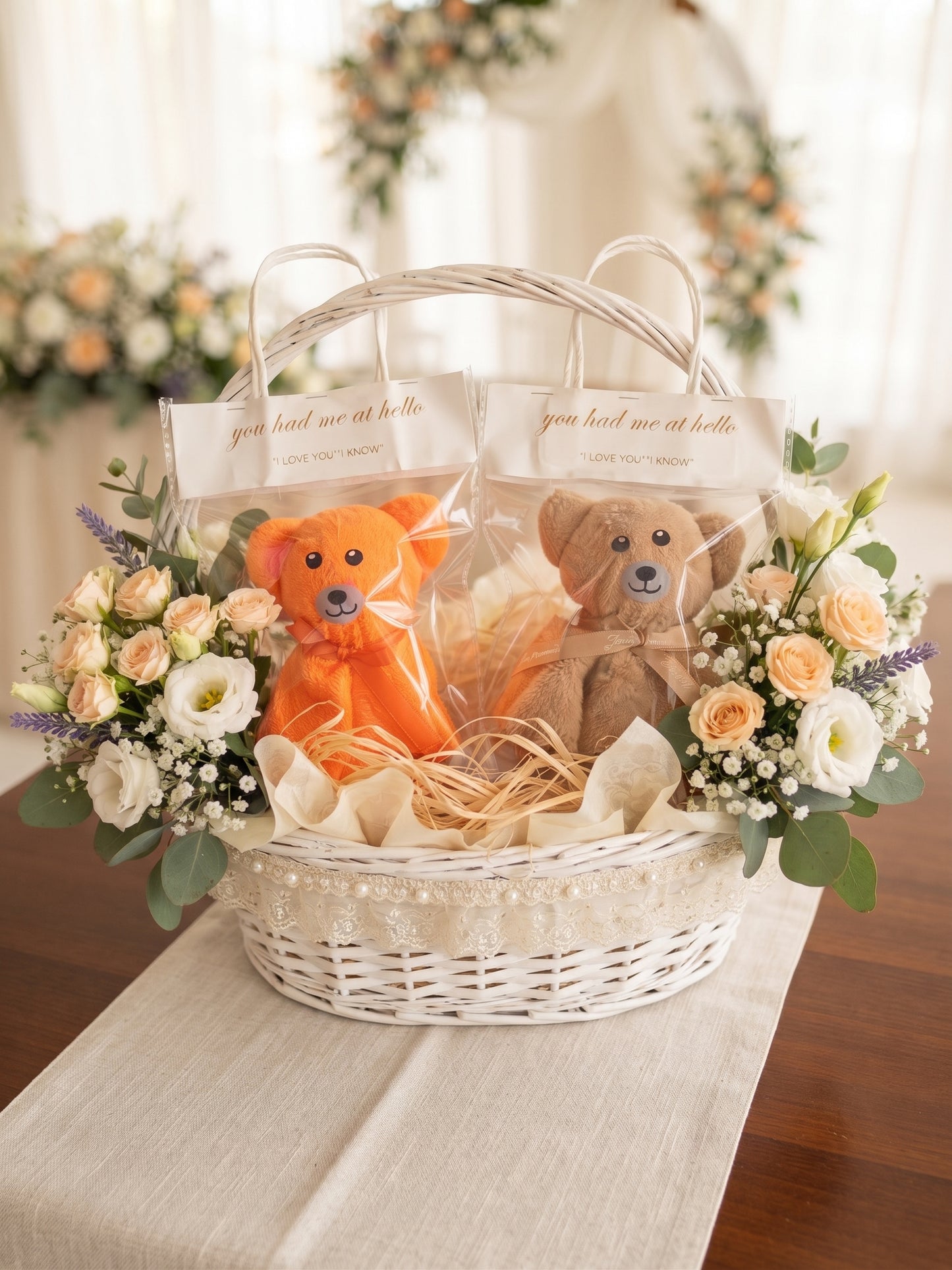 🧸 Oursons "Douceur" : Le Cadeau Adorable en Serviette d'Invitée Pliée 🌸