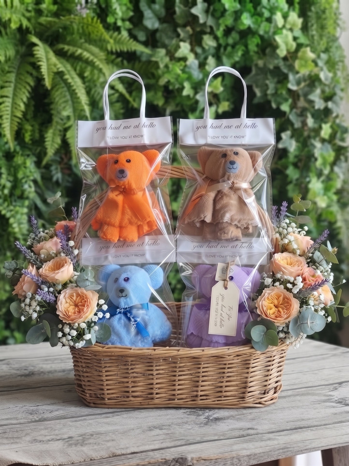 🧸 Oursons "Douceur" : Le Cadeau Adorable en Serviette d'Invitée Pliée 🌸