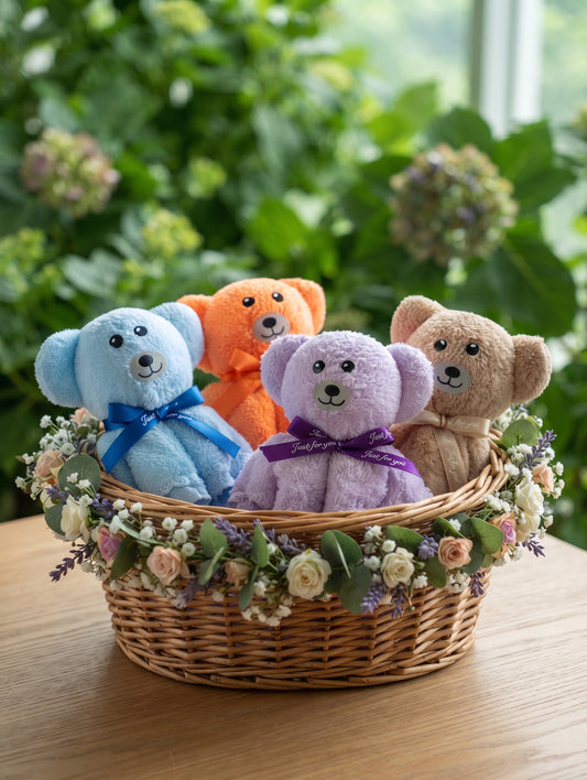 🧸 Oursons "Douceur" : Le Cadeau Adorable en Serviette d'Invitée Pliée 🌸