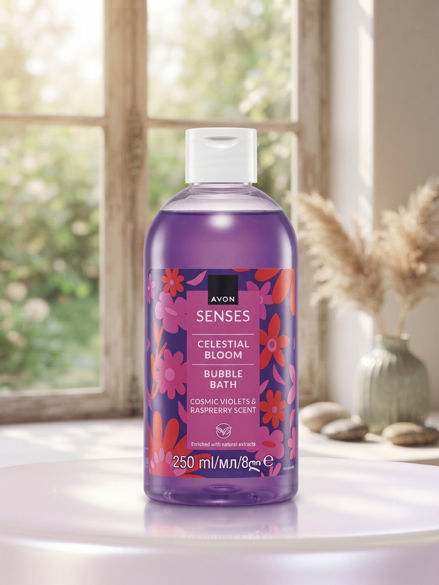 ✨ Découvrez le Gel Douche & Bain Moussant Senses "Celestial Bloom" – Avon ✨