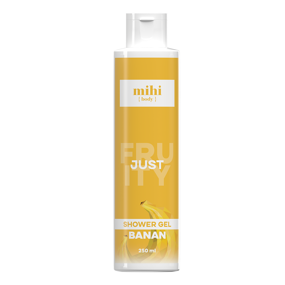 Just Fruity. Gel Douche Banane de Mihi