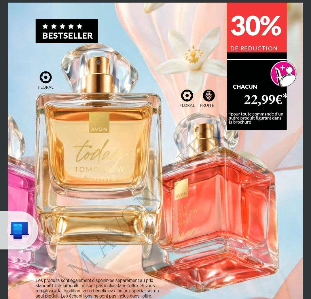 ✨ L'Élégance Éternelle en Flacon - Parfum "Today Tomorrow Always" d'Avon ✨