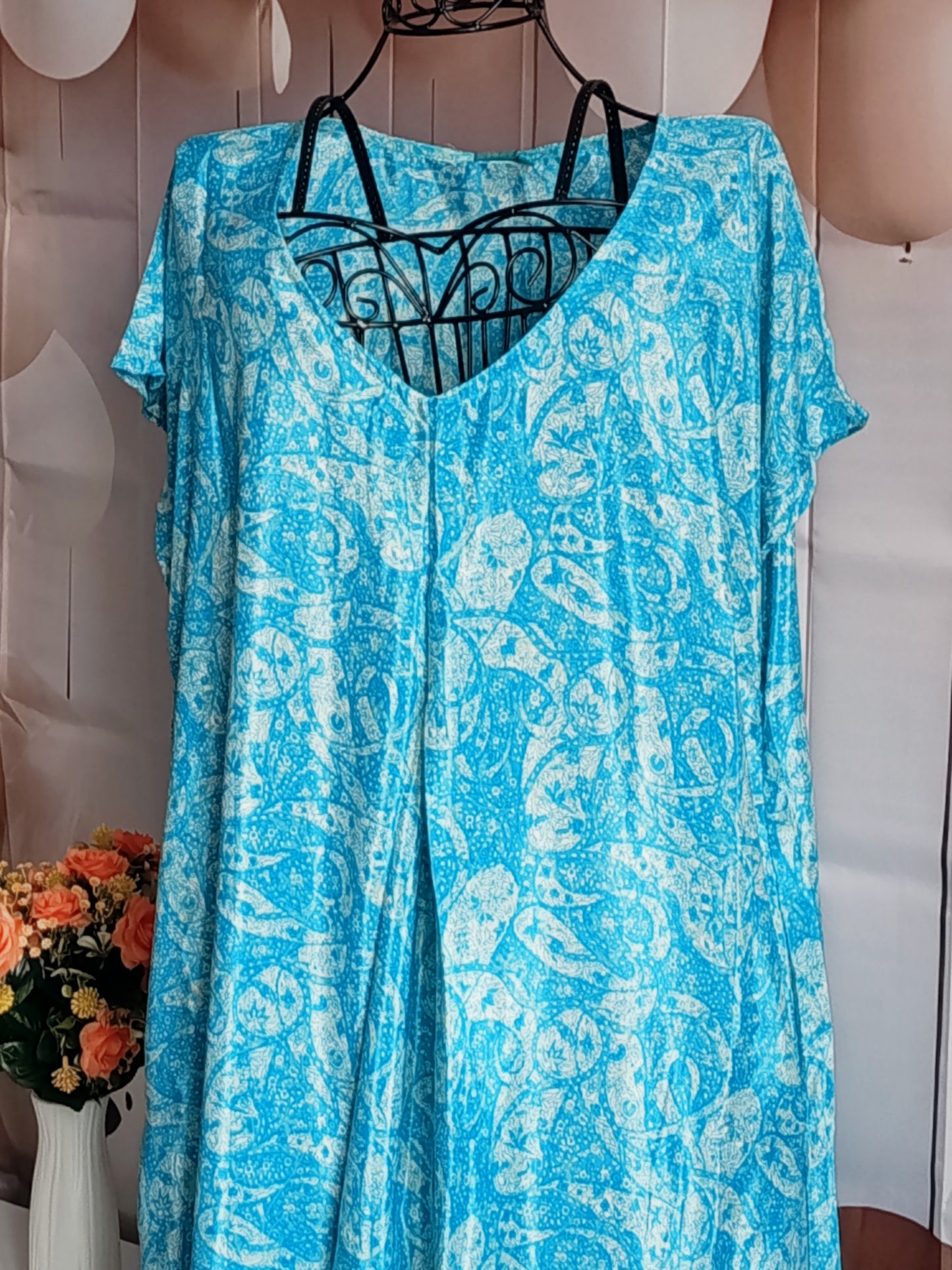 Tunique Grande taille, 100% polyester, taille 52-54, N12