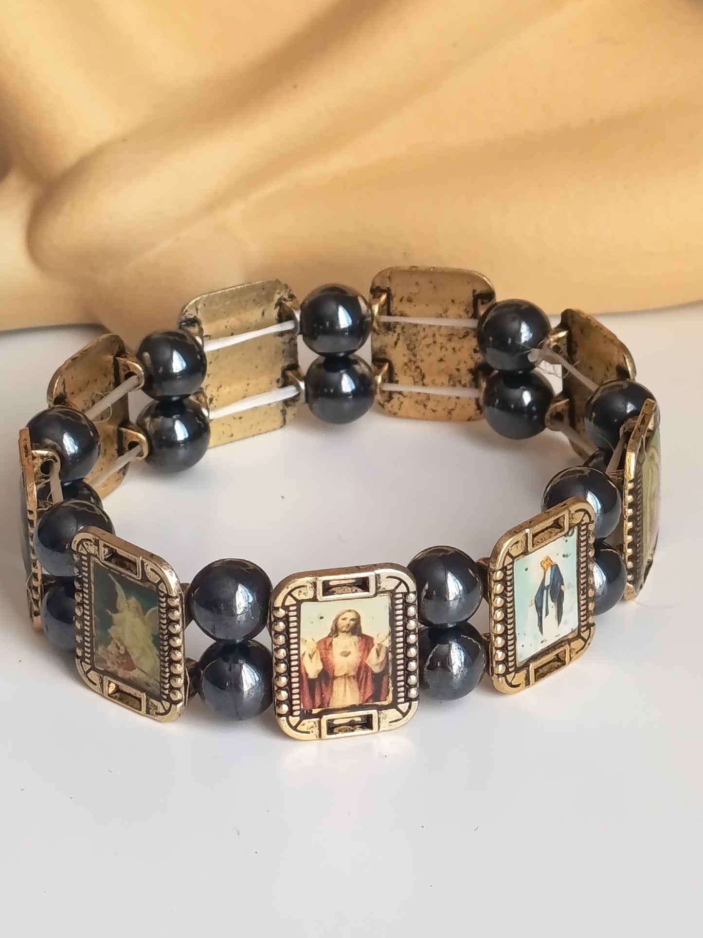 ✨ Bracelet Religieux Sacré – Vintage Années 2000 – Stock Dormant ✨