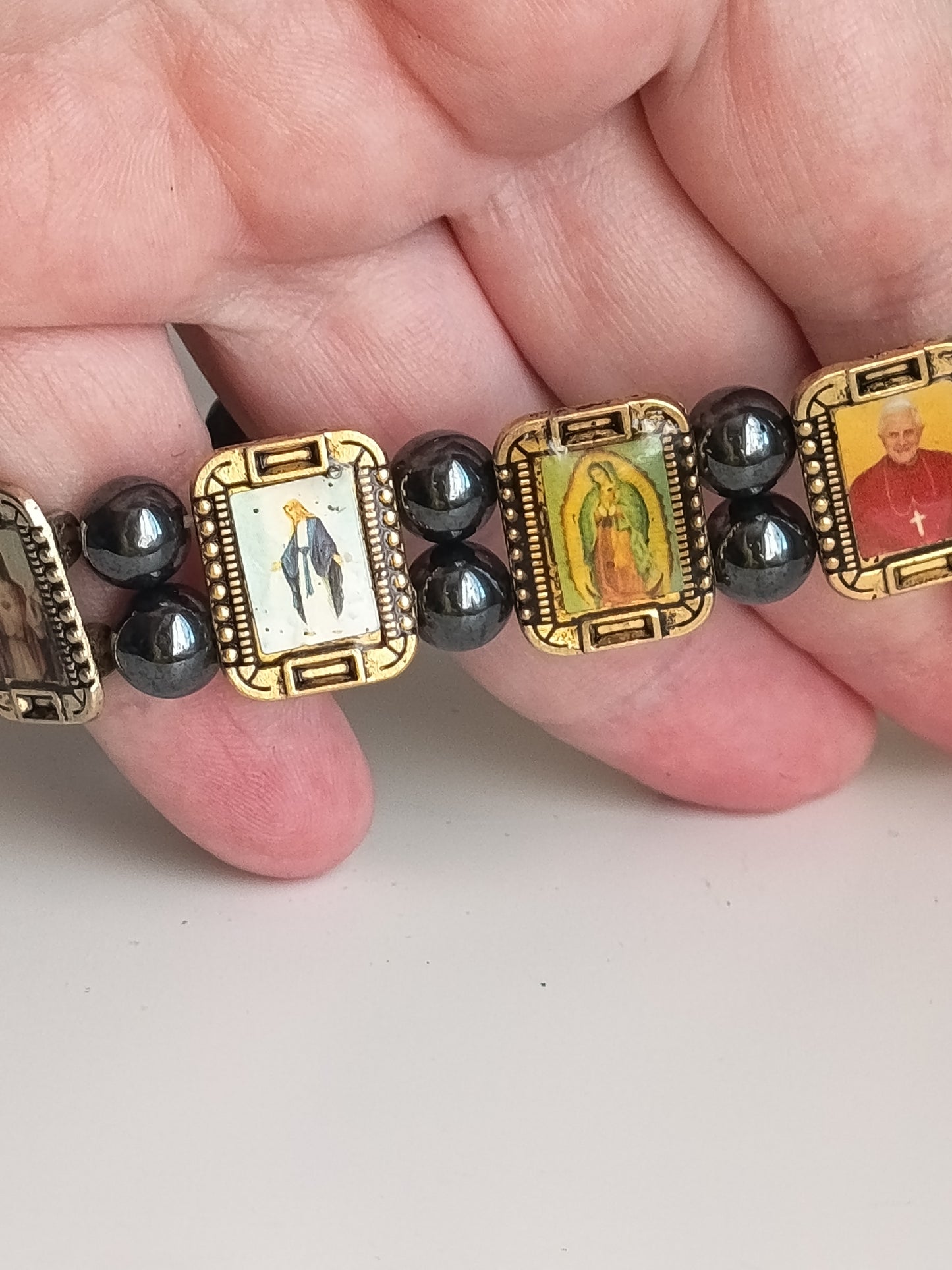 ✨ Bracelet Religieux Sacré – Vintage Années 2000 – Stock Dormant ✨