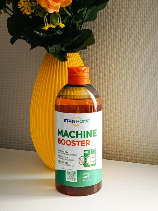 Machine booster : nettoyant complet lave-linge et lave-vaisselle