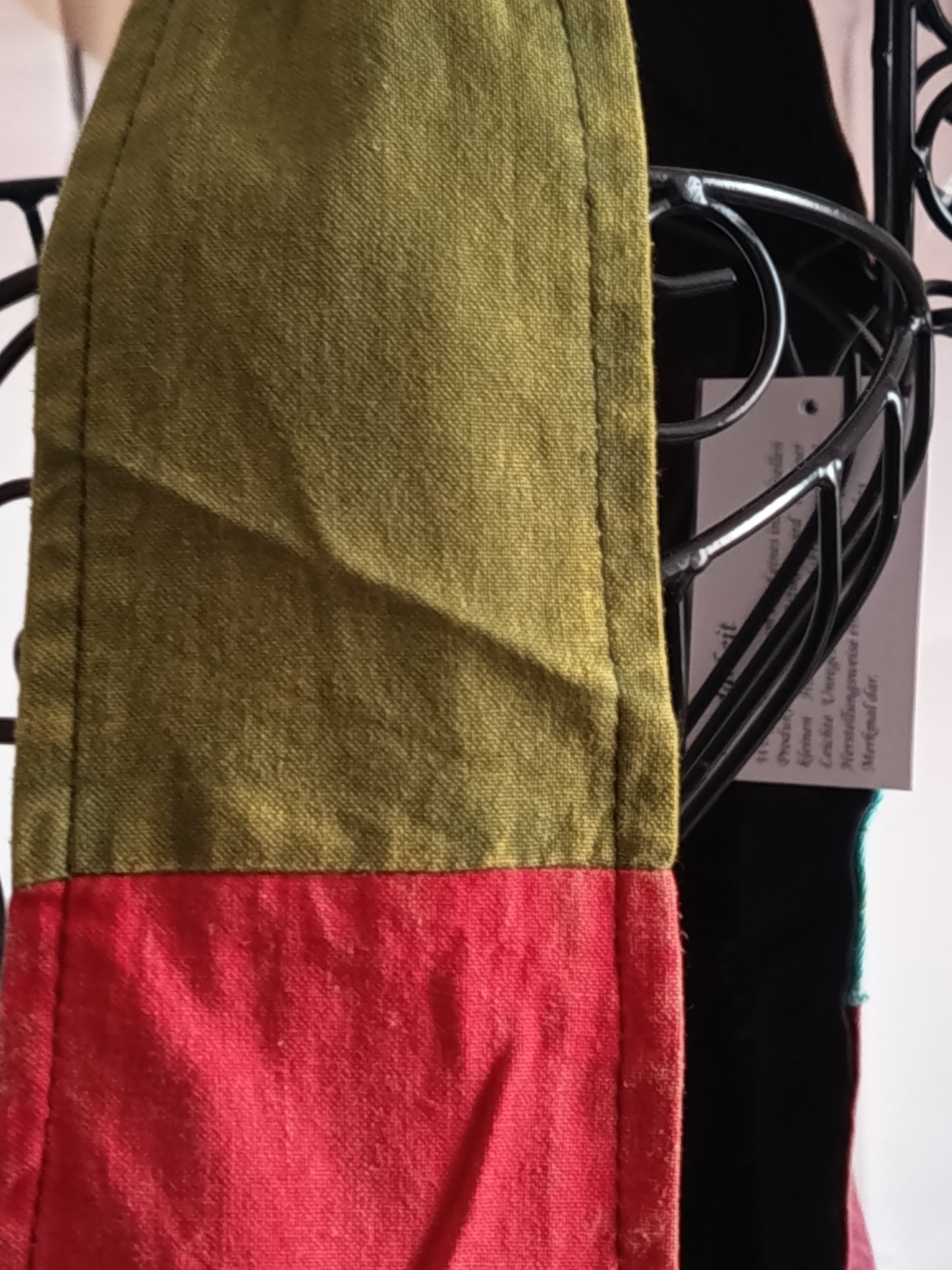 Sac à bandoulière à patchwork, ethnique, coton, très coloré N7A