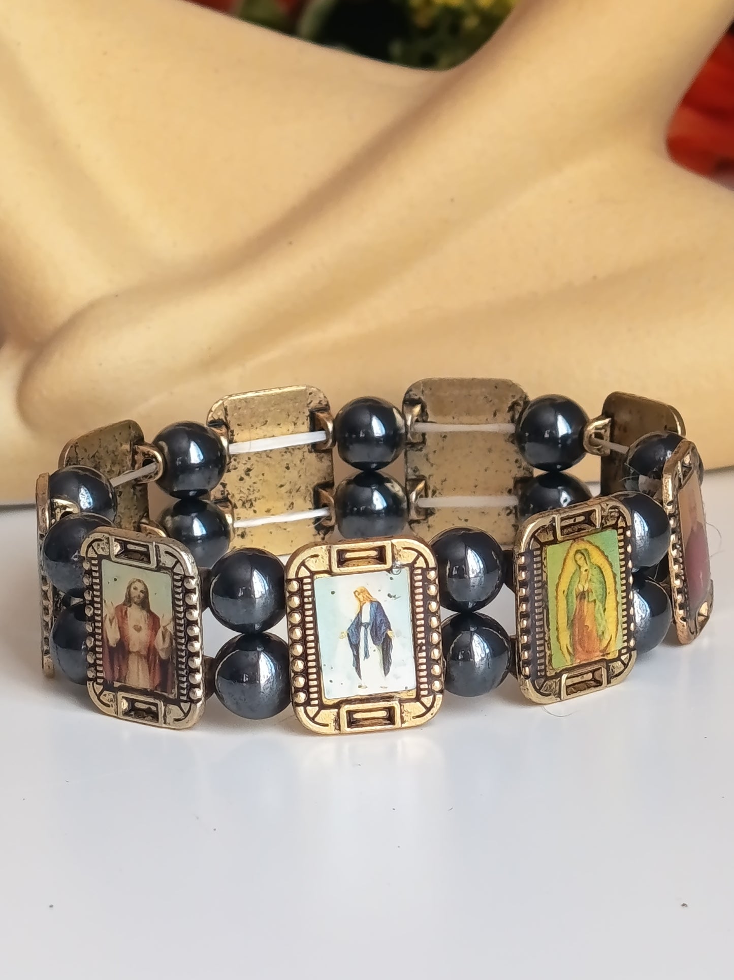 ✨ Bracelet Religieux Sacré – Vintage Années 2000 – Stock Dormant ✨
