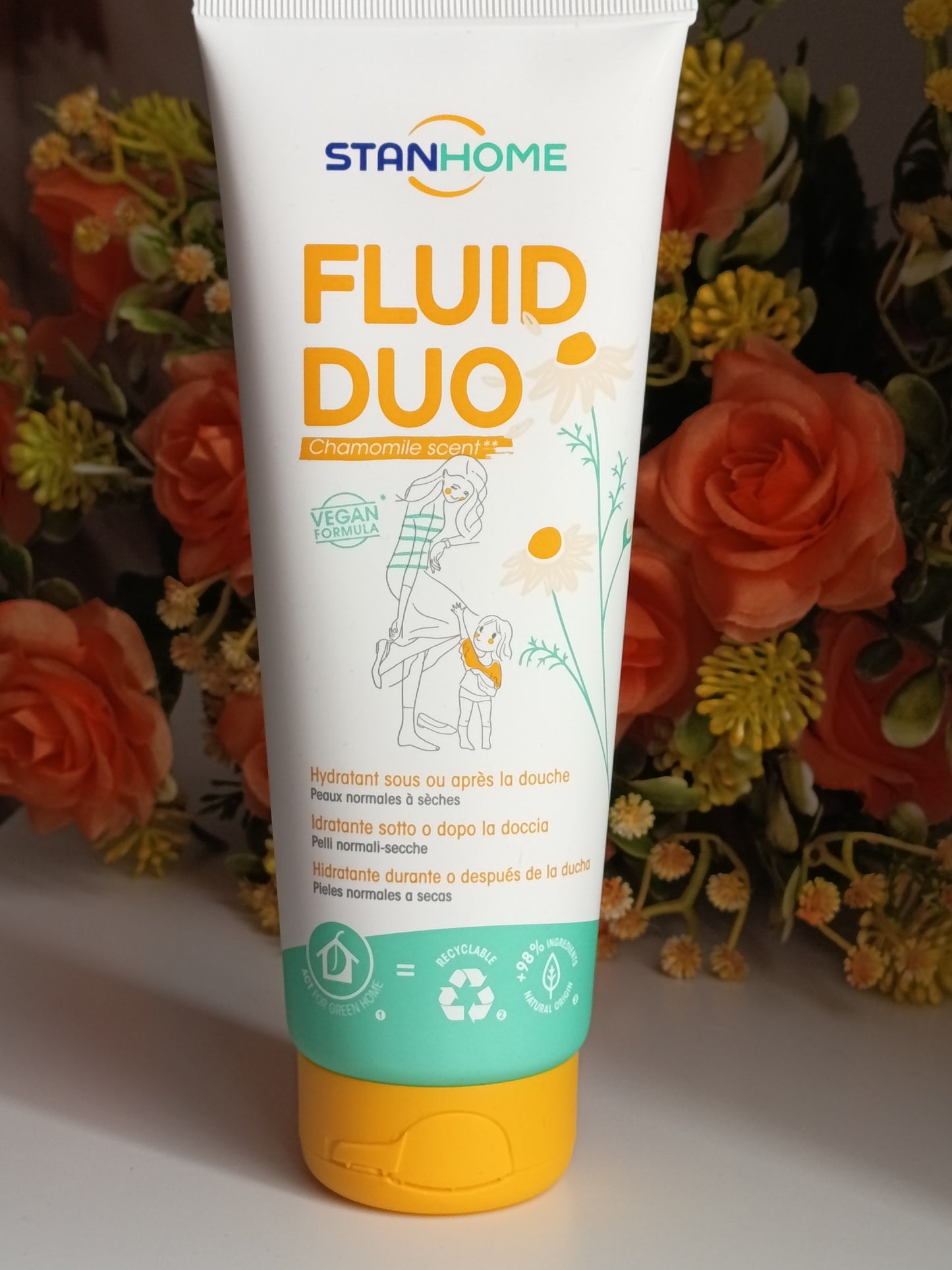 💫🦋 Fluid Duo : hydratant sous ou après la douche, pour peaux normales à sèches, de Stanhome🦋💫