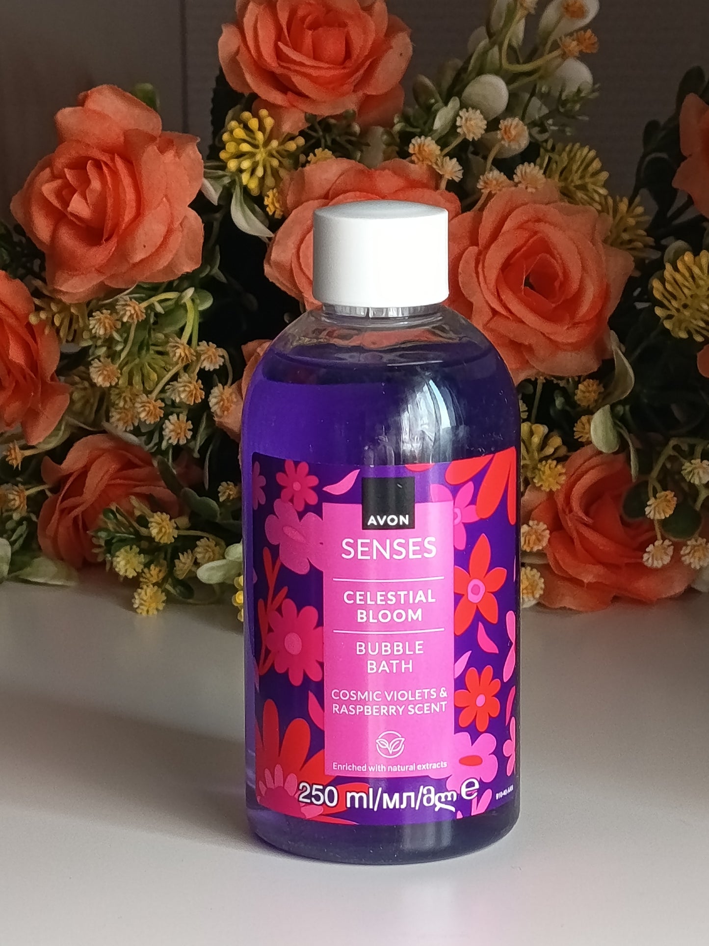 ✨ Découvrez le Gel Douche & Bain Moussant Senses "Celestial Bloom" – Avon ✨