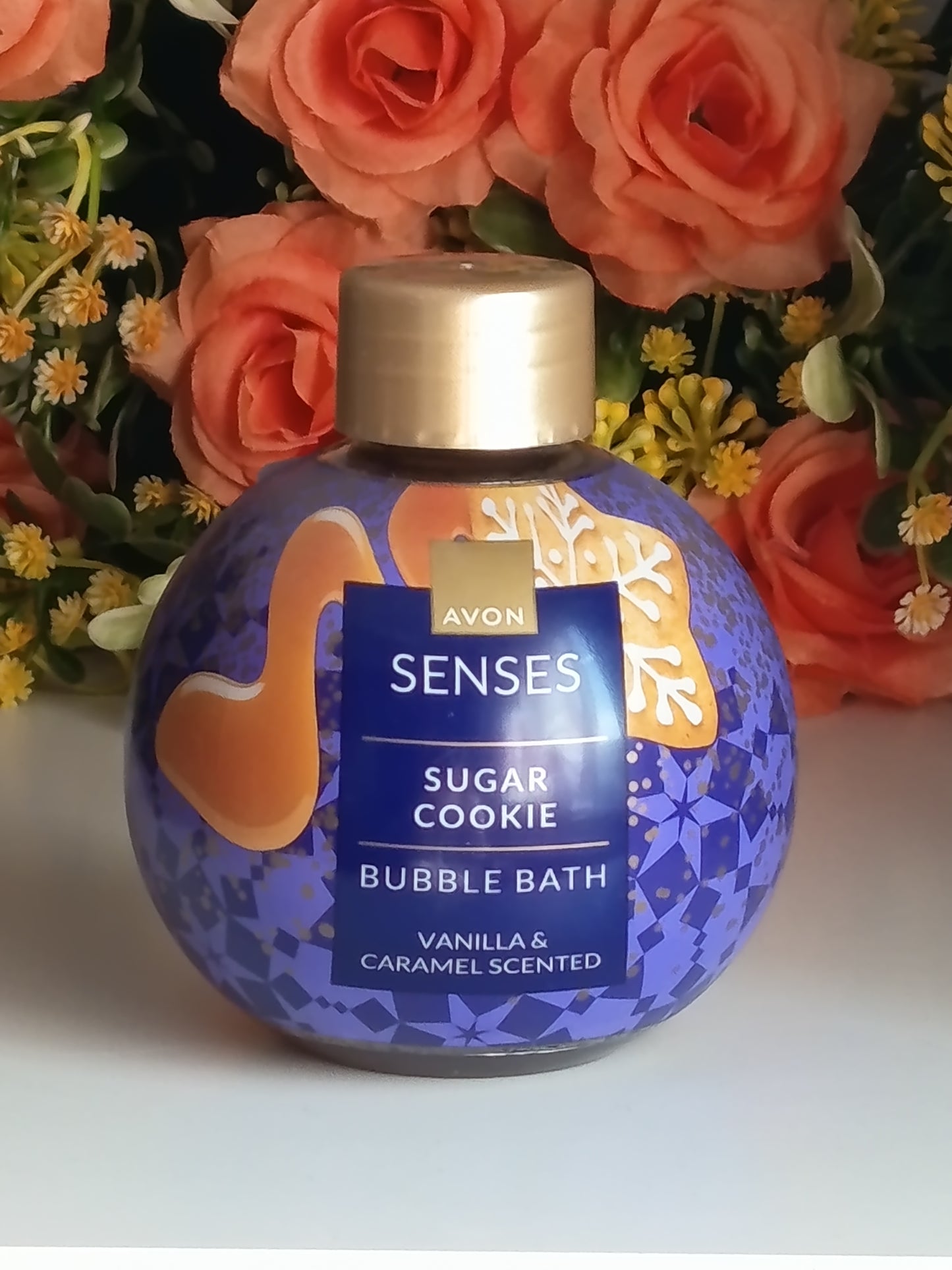 ✨ Bain Moussant Avon Senses – Édition "Sugar Cookie" (Vanille & Caramel) 🍪🧁
