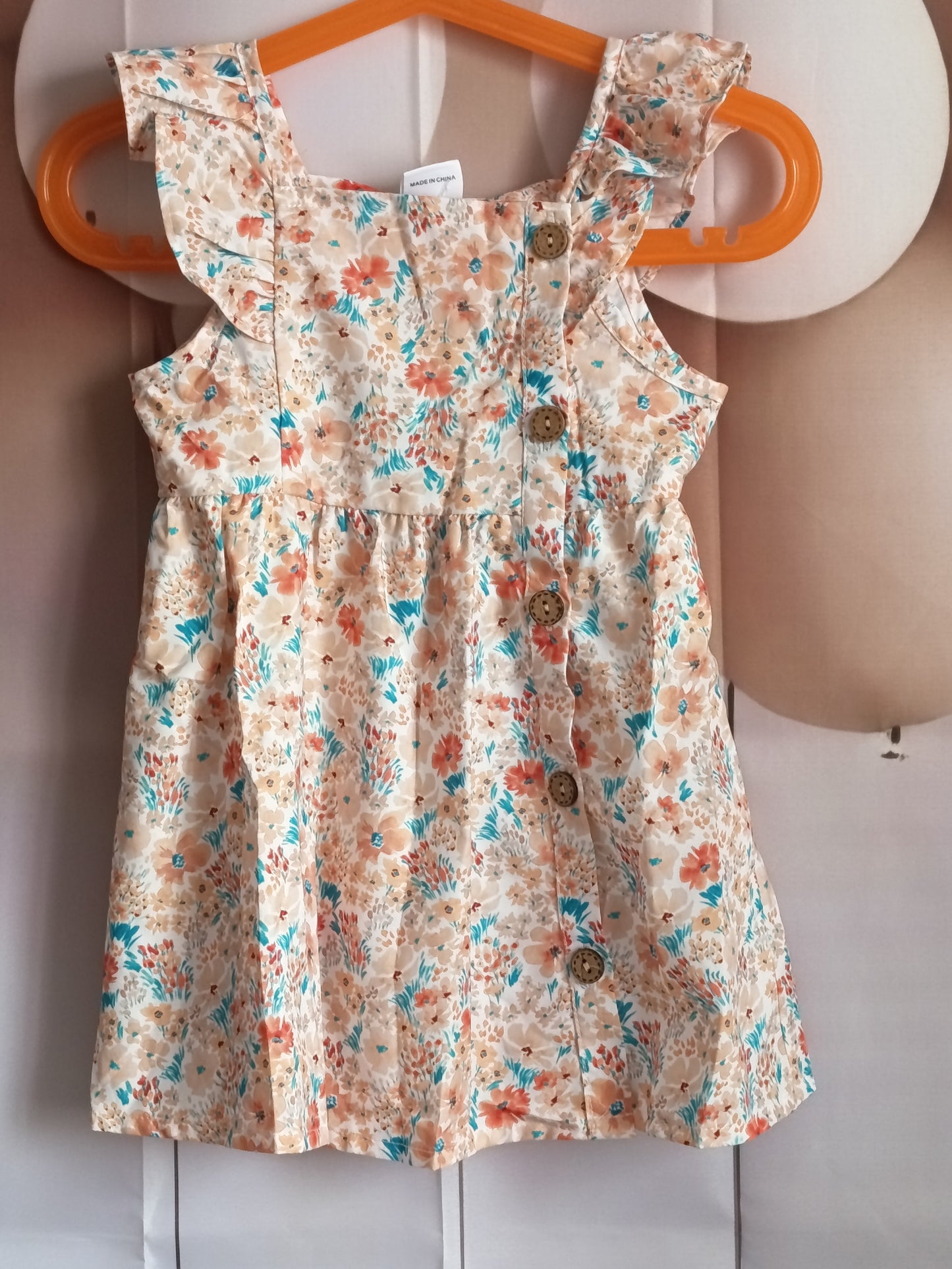 🌸 Adorable petite robe fleurie PatPat 🌸 18 à 24 mois