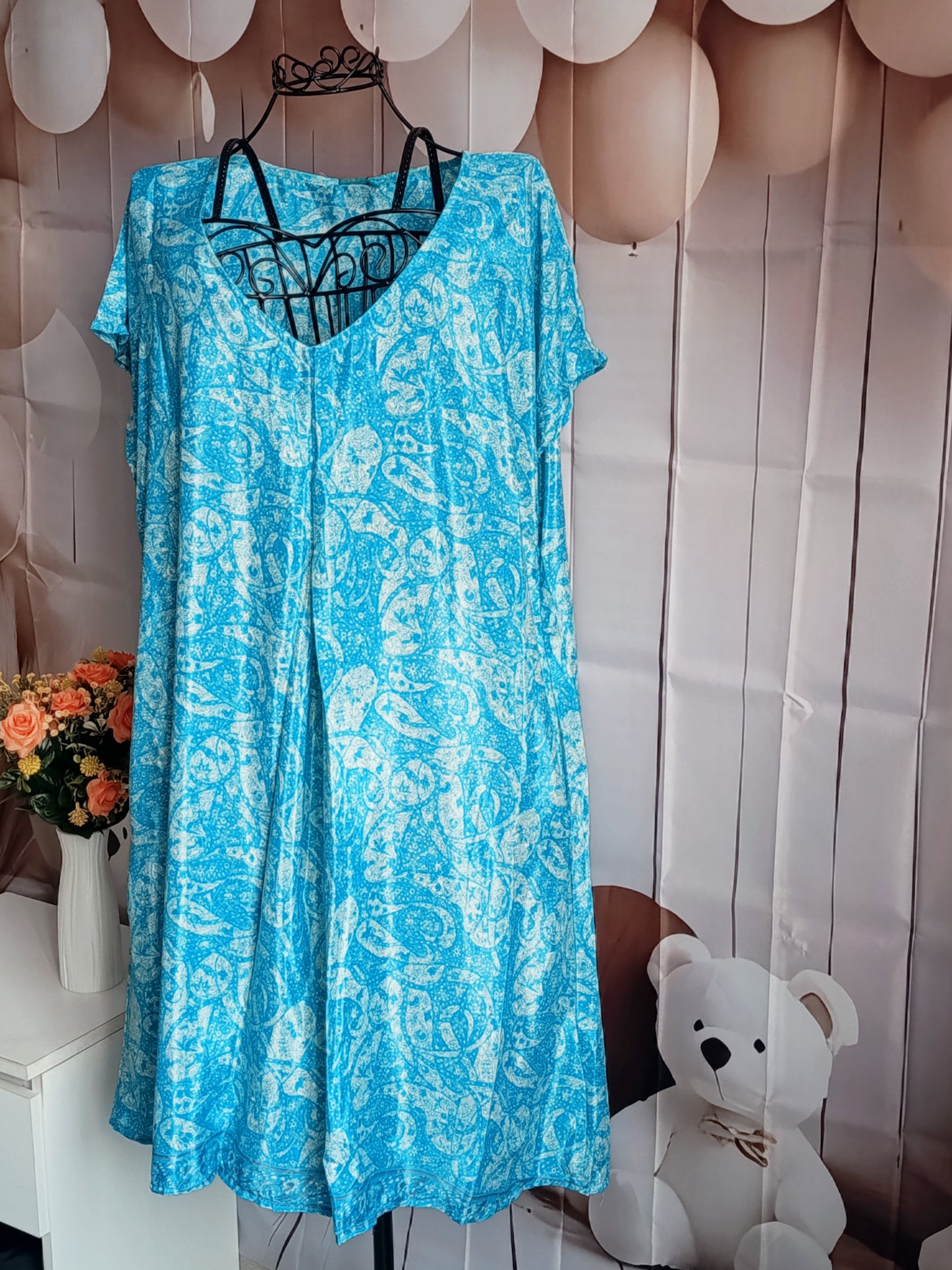 Tunique Grande taille, 100% polyester, taille 52-54, N12