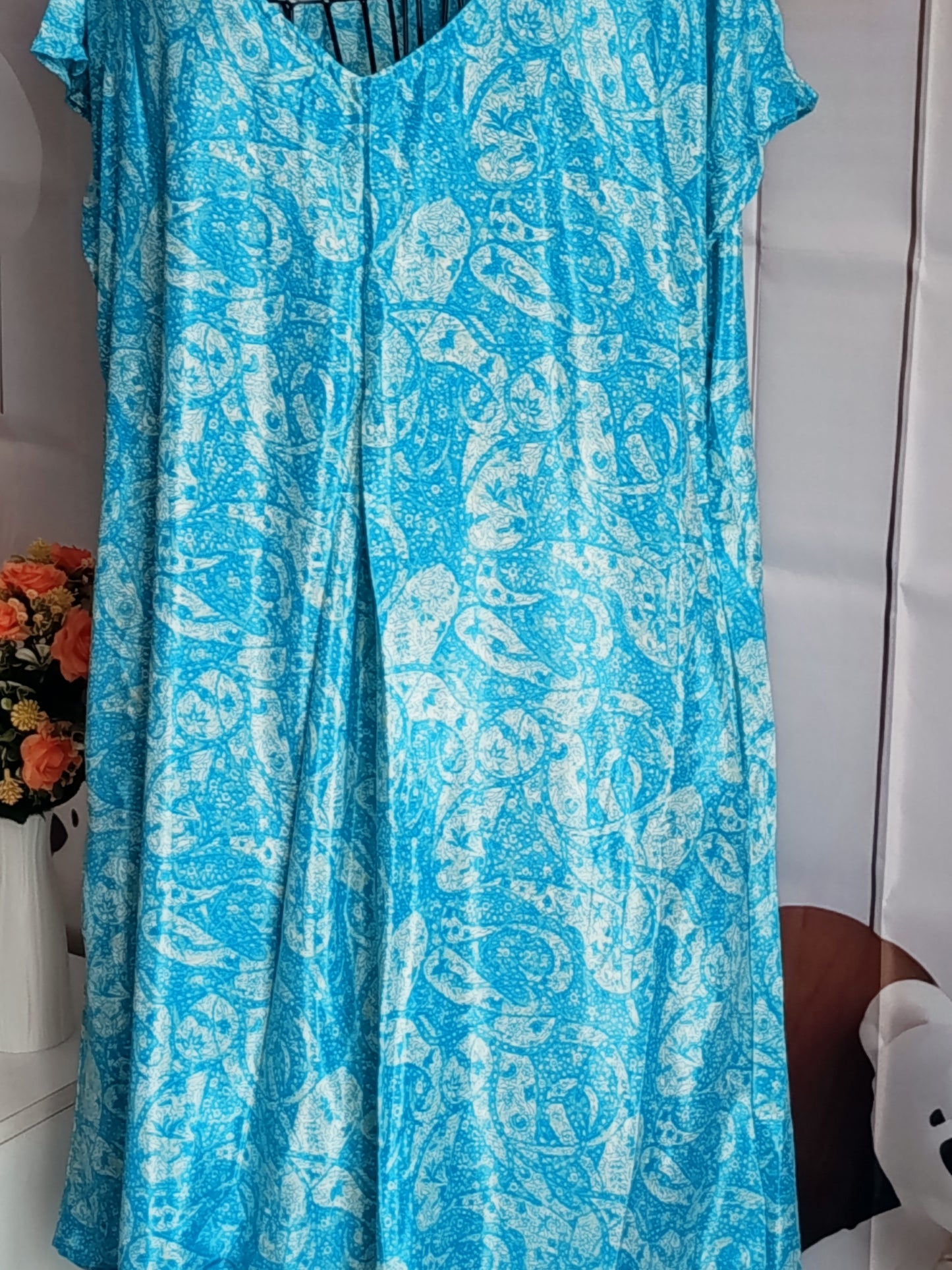 Tunique Grande taille, 100% polyester, avec imprimé, taille 56-58-60, N13