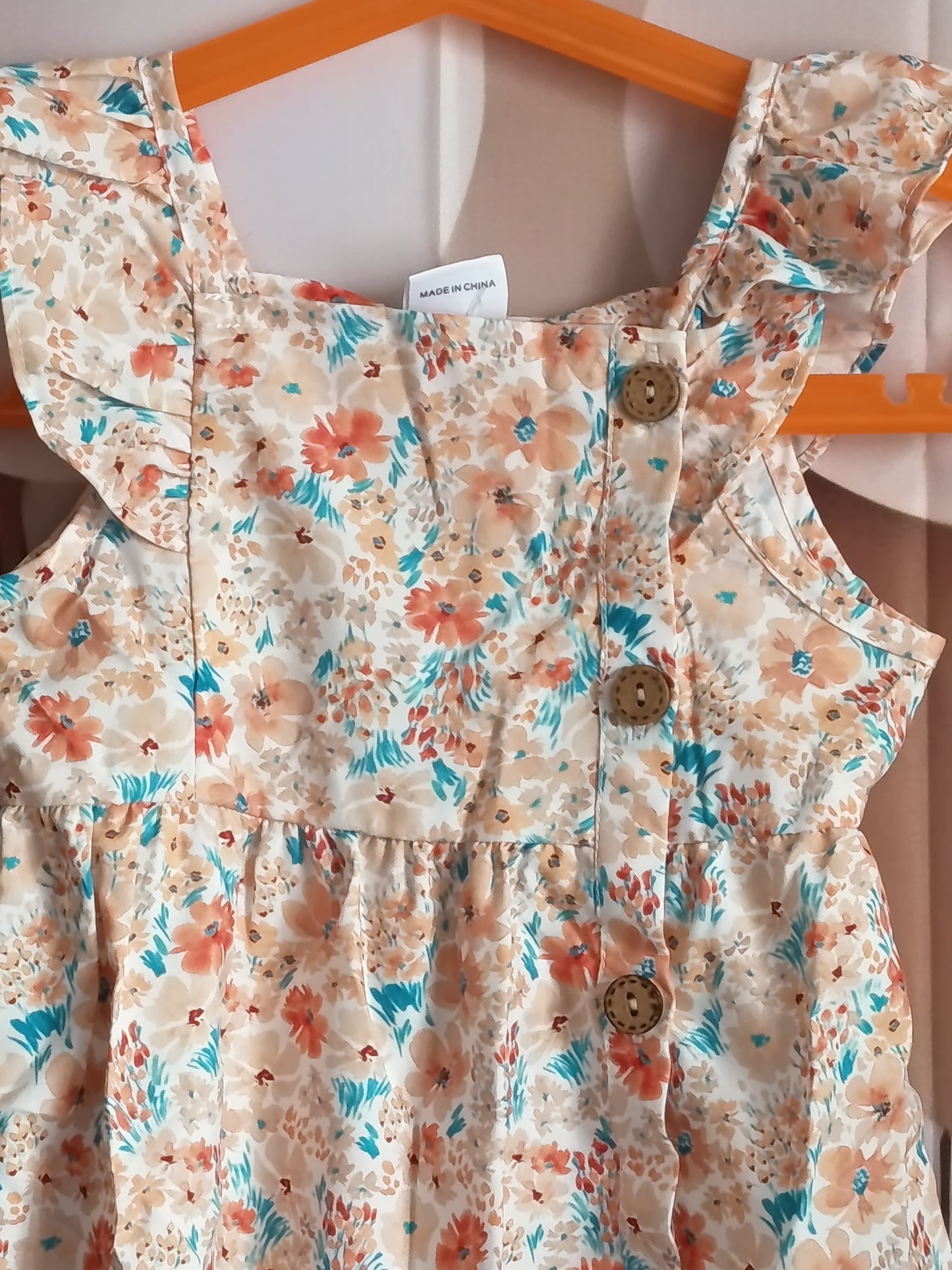 🌸 Adorable petite robe fleurie PatPat 🌸 18 à 24 mois