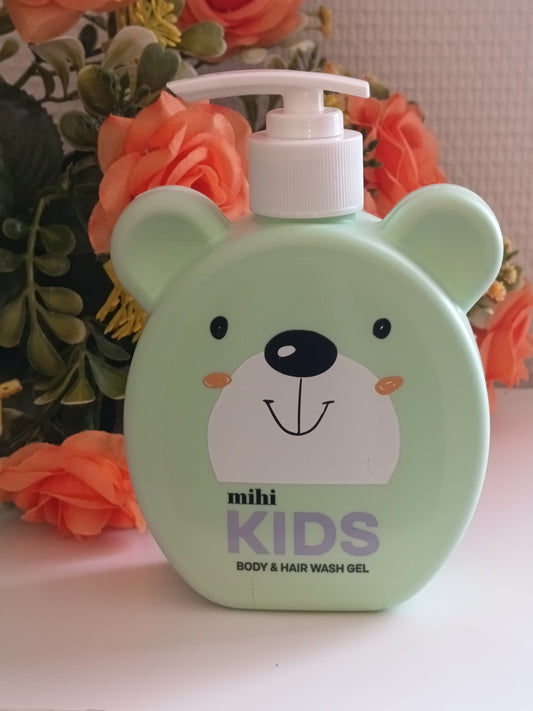 Kids. Gel lavant pour le corps et les cheveux de Mihi.