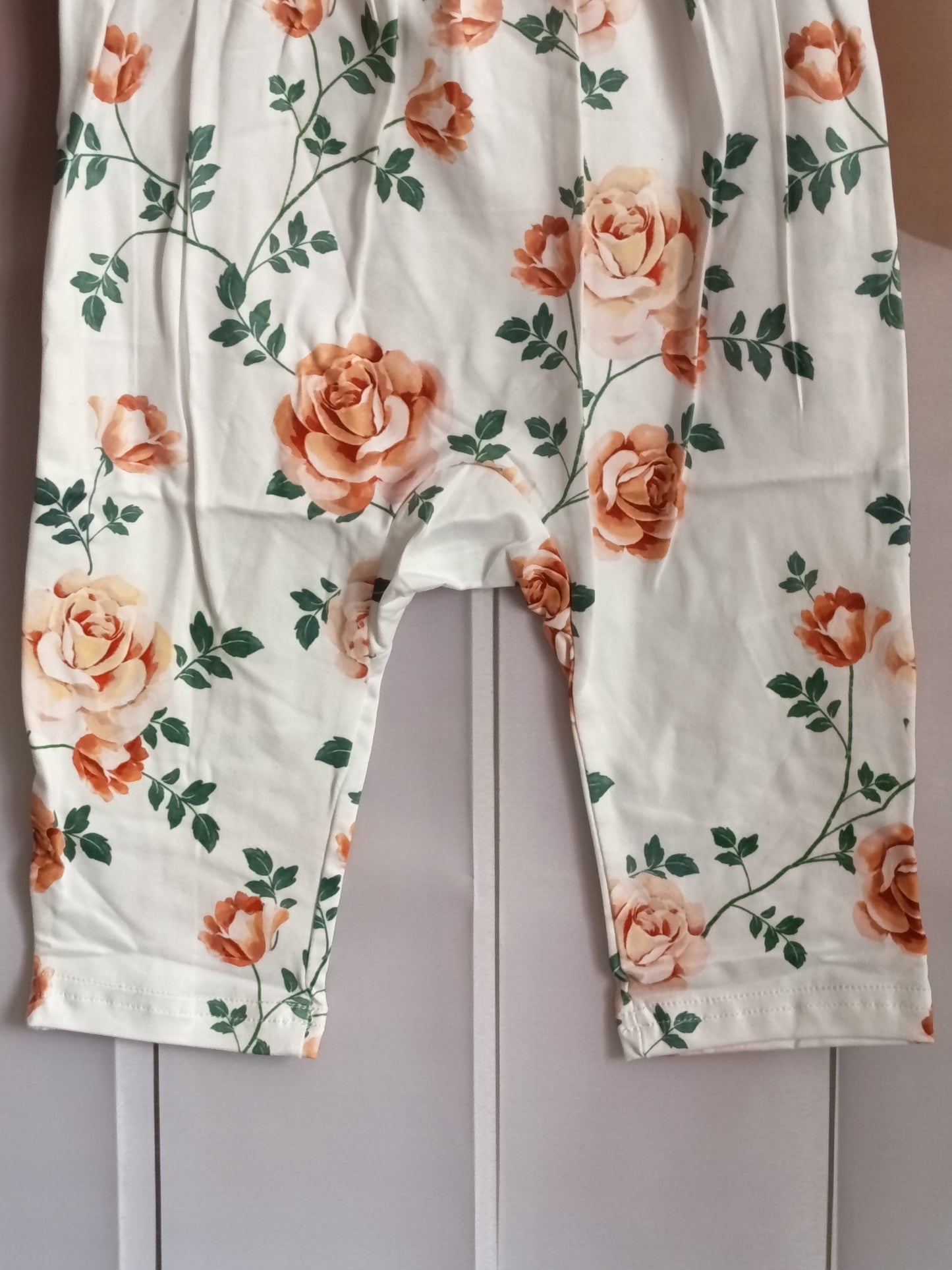 🌸 Adorable grenouillère sans pied à Fleurs PatPat pour Bébé 🌸Taille 6 à 9 mois