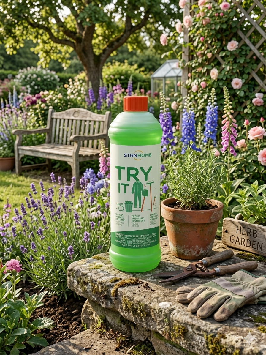 Stanhome "Try It" - Nettoyant Surpuissant Concentré pour Saletés Tenaces - 1 Litre