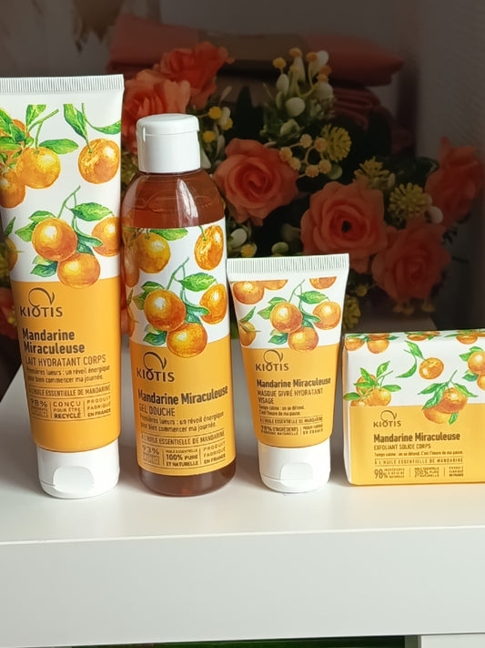 🍊Lot Kiotis - Gamme Mandarine Miraculeuse (4 produits)🍊