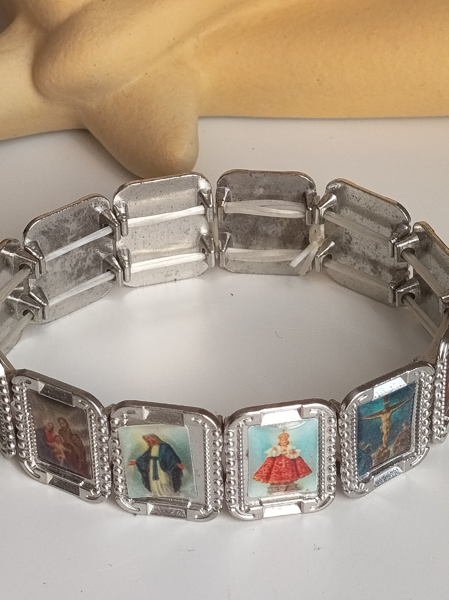 ✨ Bracelet Sacré "Lumière Divine" – Un Bijou de Dévotion Unique ✨Vintage 2000