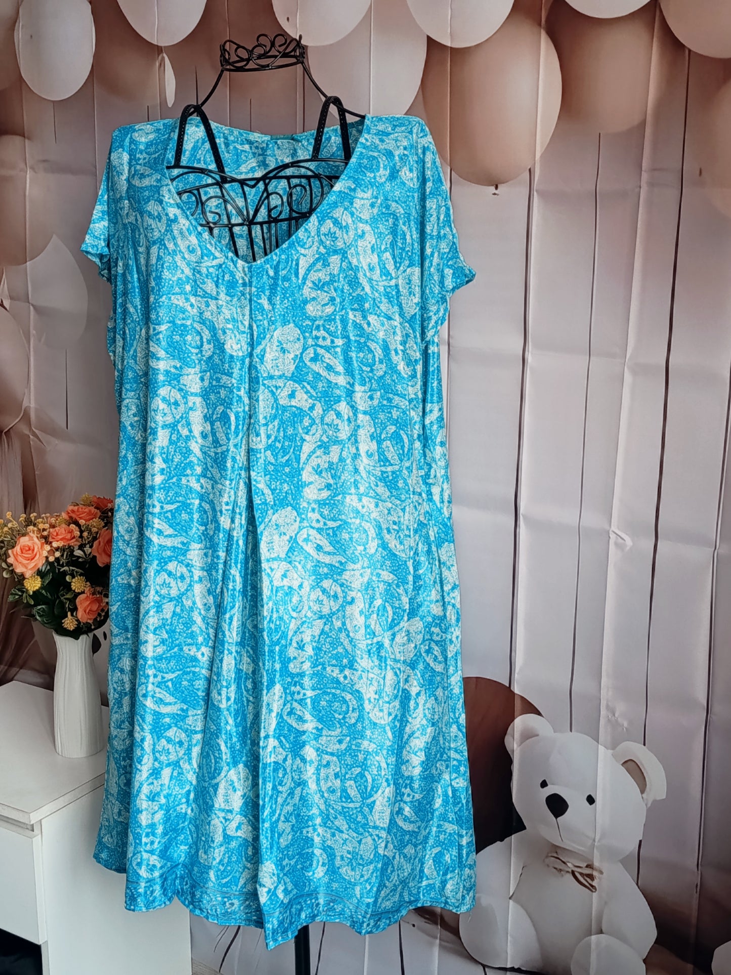 Tunique Grande taille, 100% polyester, taille 52-54, N12