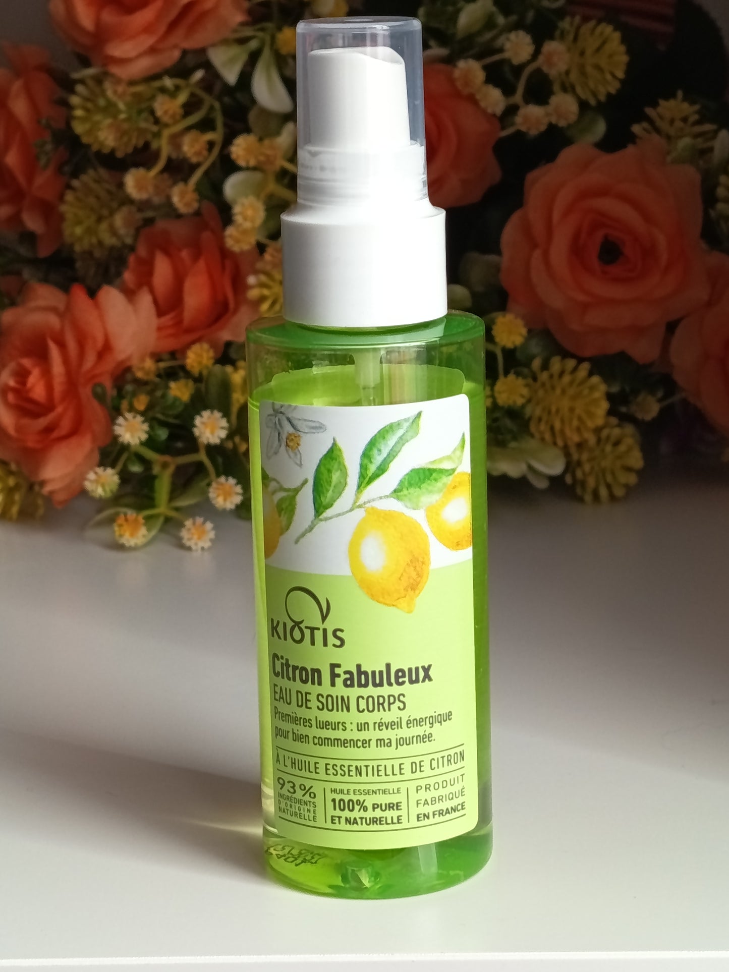Duo best seller 2025 : un gel douche+ une eau de soin corps, au citron fabuleux 🍋