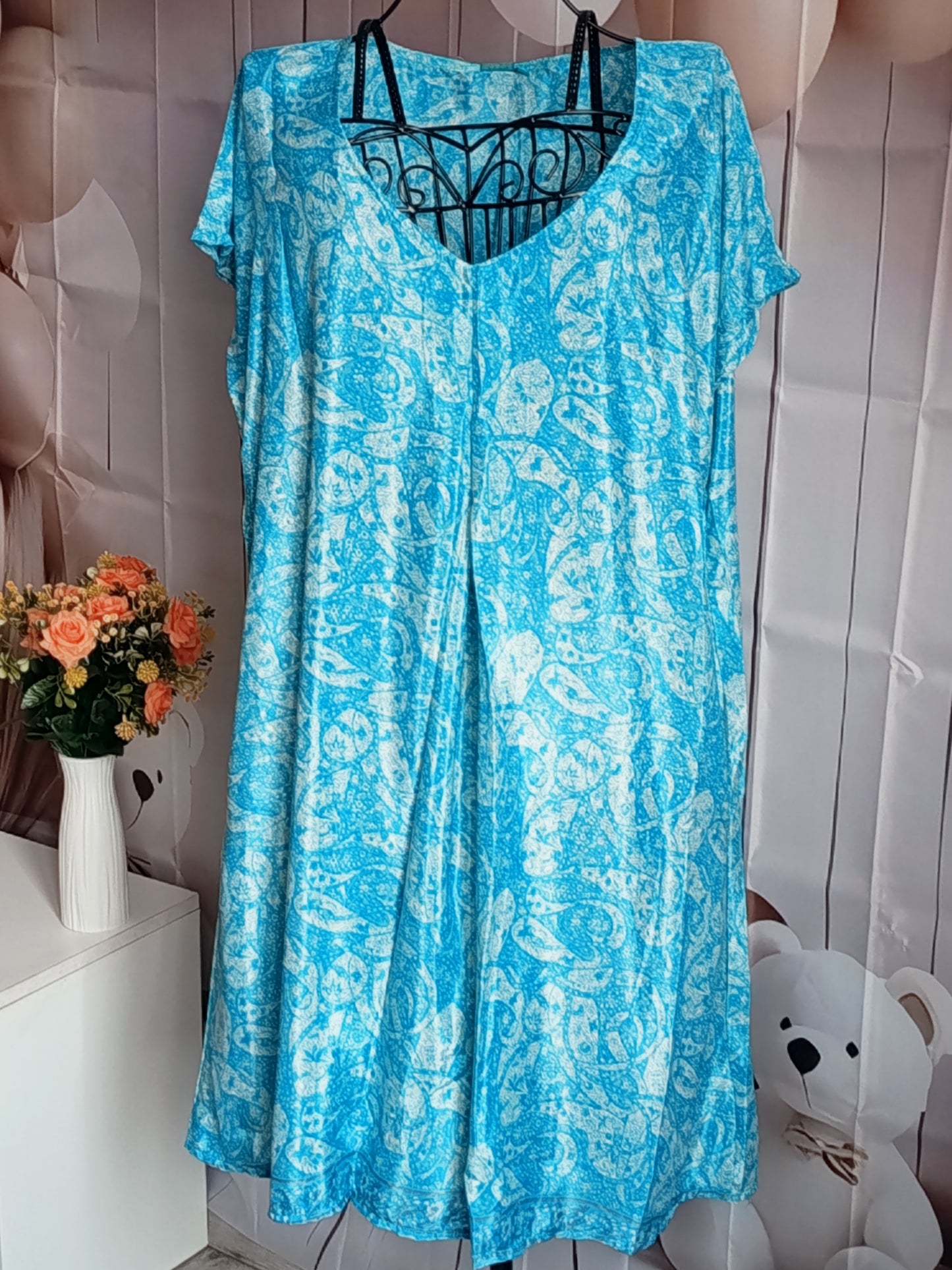 Tunique Grande taille, 100% polyester, taille 52-54, N12