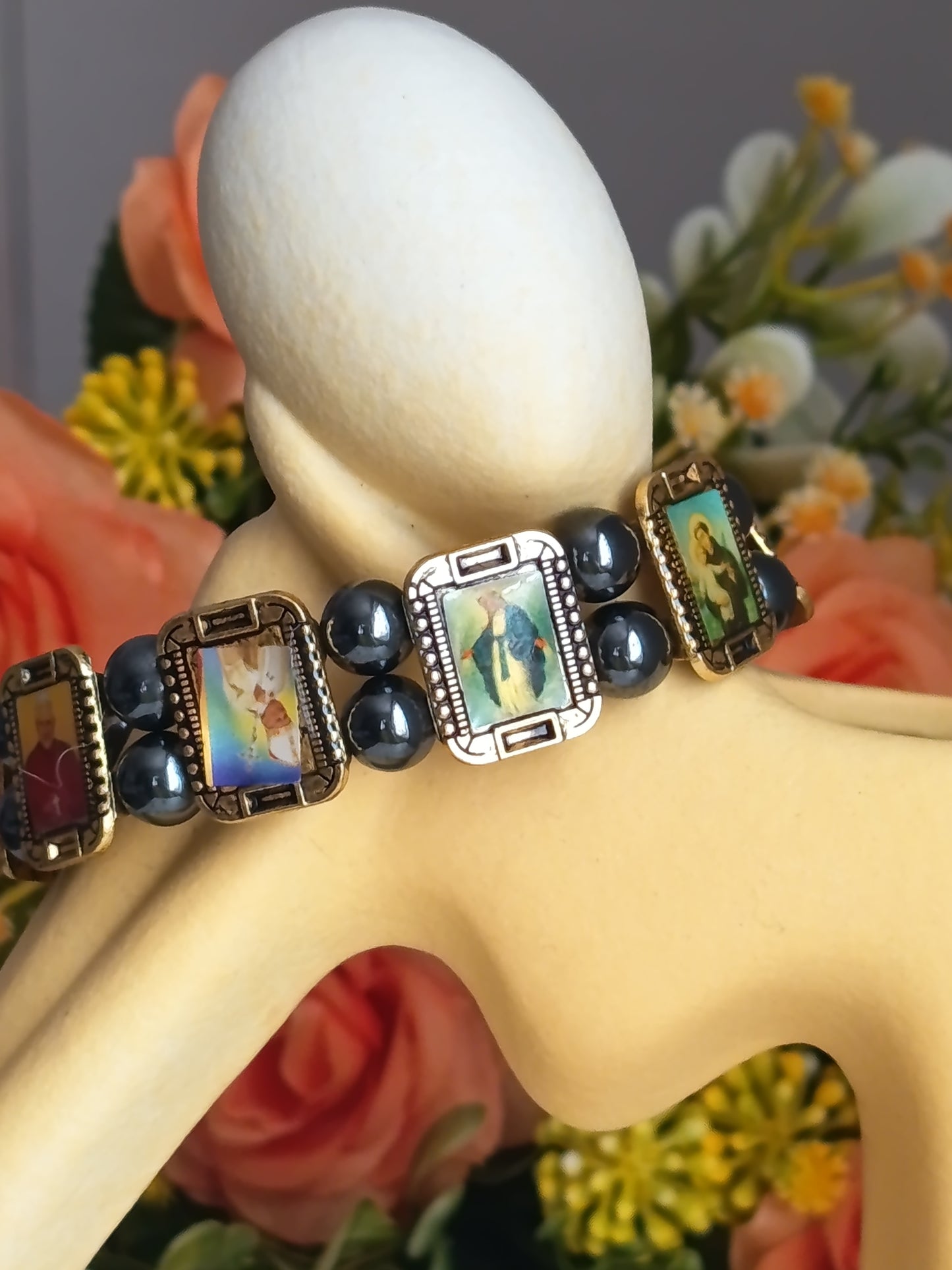 ✨ Bracelet Religieux Sacré – Vintage Années 2000 – Stock Dormant ✨
