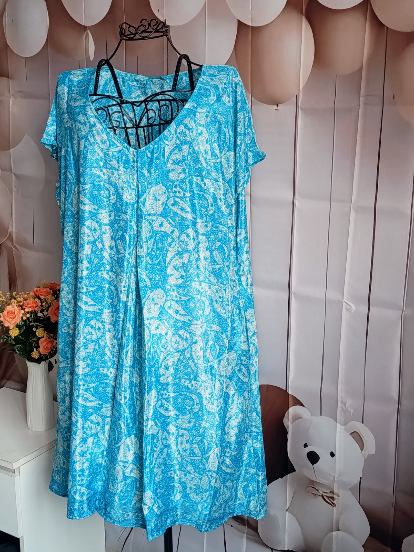 Tunique Grande taille, 100% polyester, avec imprimé, taille 56-58-60, N13