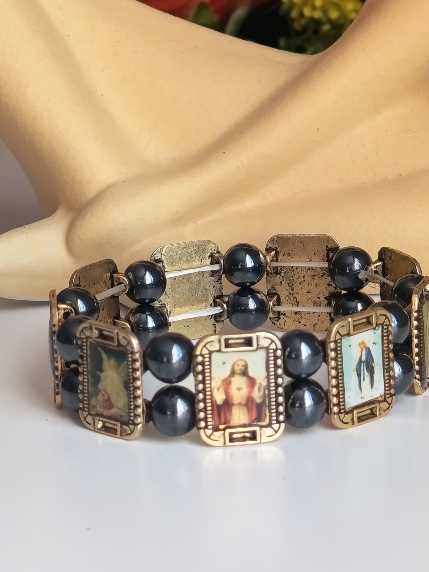 ✨ Bracelet Religieux Sacré – Vintage Années 2000 – Stock Dormant ✨