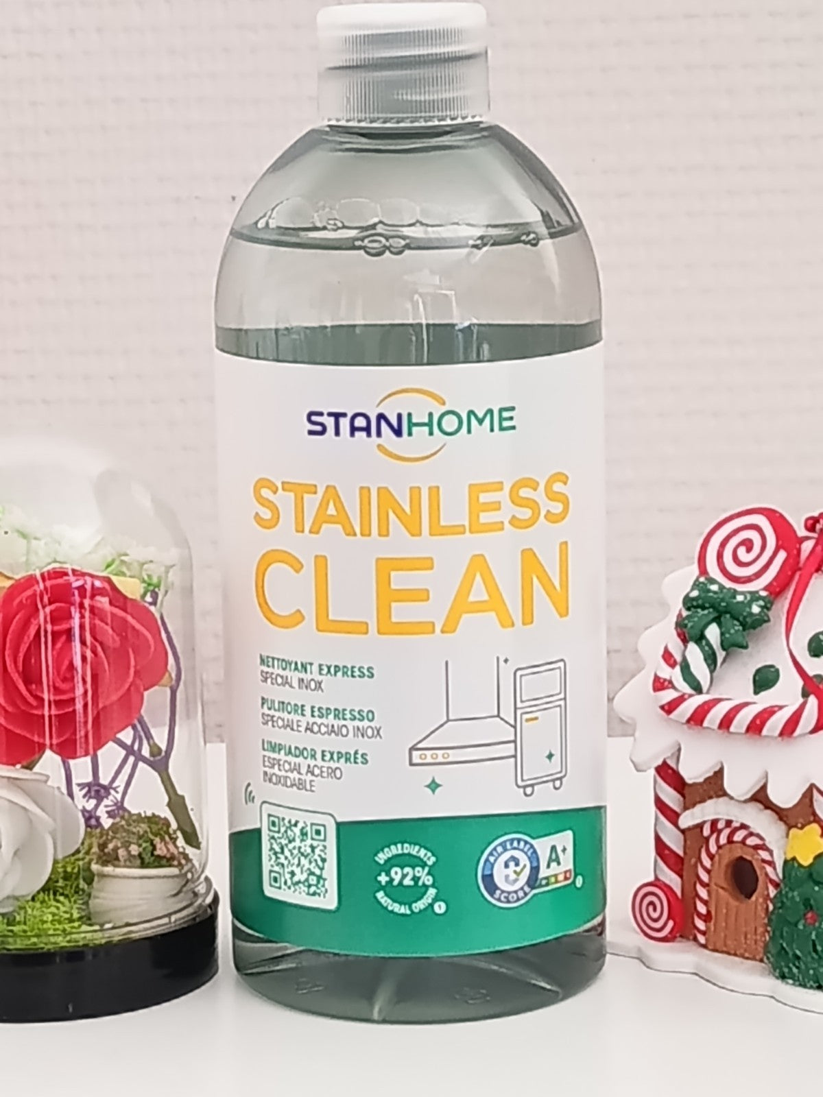 Stainless Clean : nettoyant express spécial inox. De Stanhome