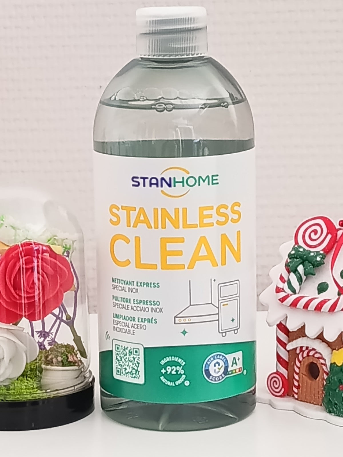 Stainless Clean : nettoyant express spécial inox. De Stanhome