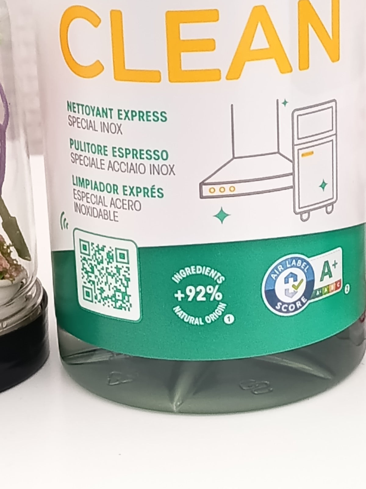 Stainless Clean : nettoyant express spécial inox. De Stanhome