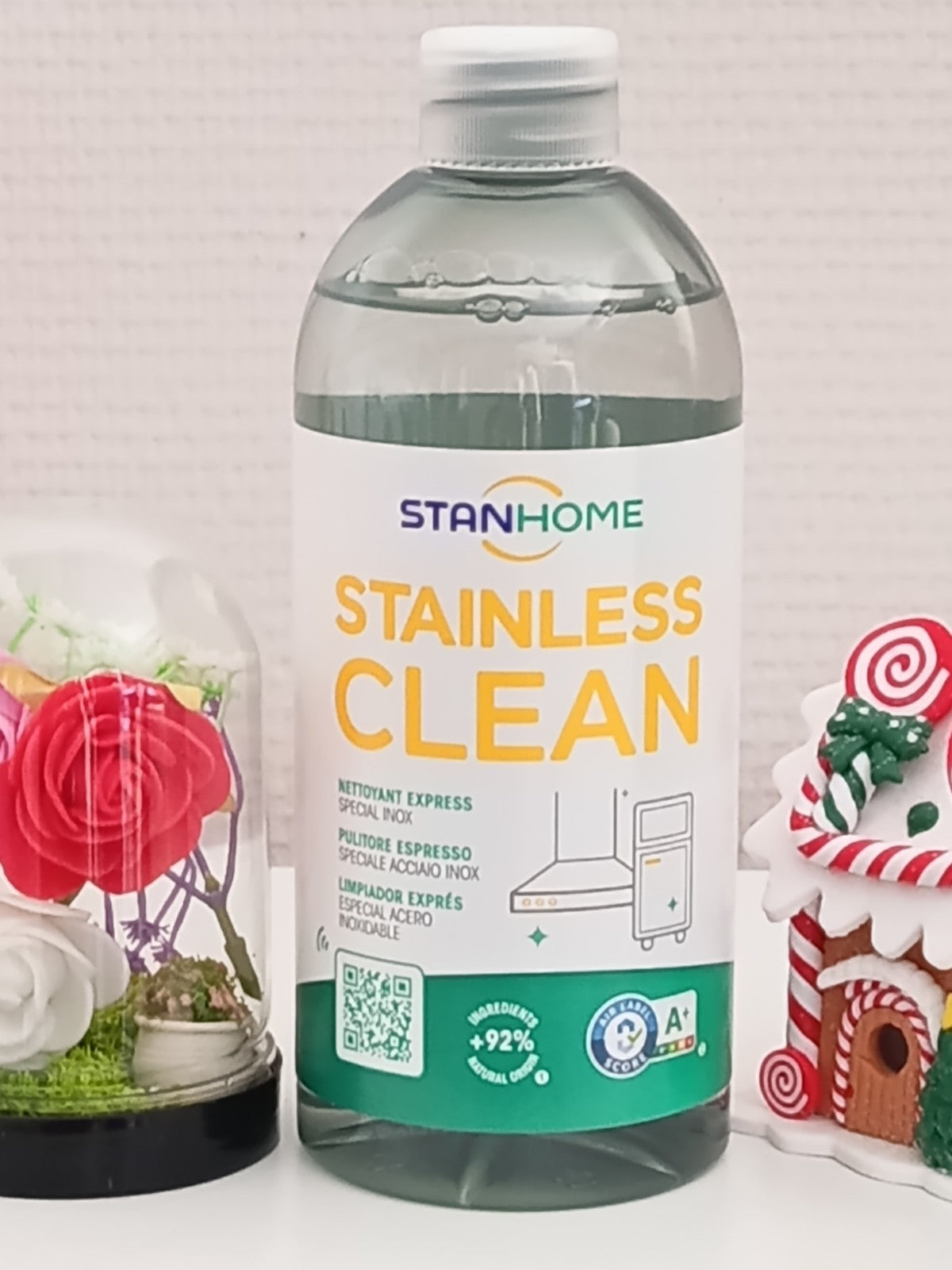 Stainless Clean : nettoyant express spécial inox. De Stanhome