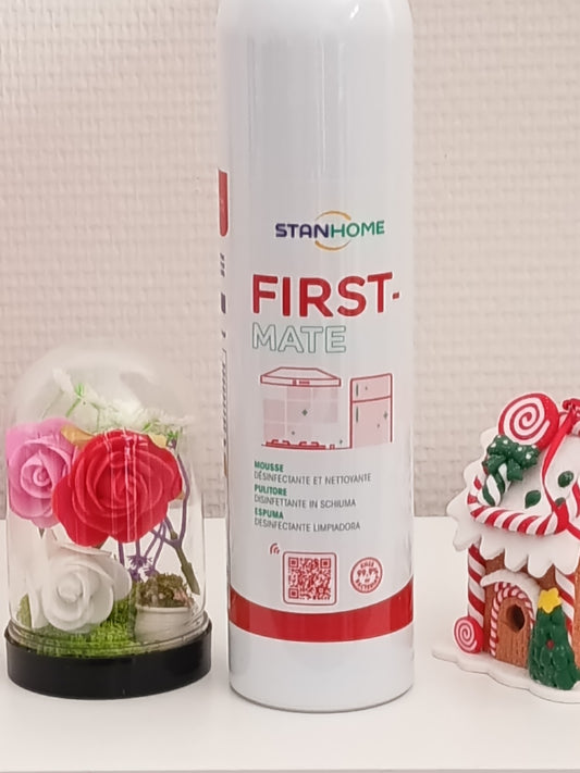 First Mate : mousse désinfectante et nettoyante. De Stanhome
