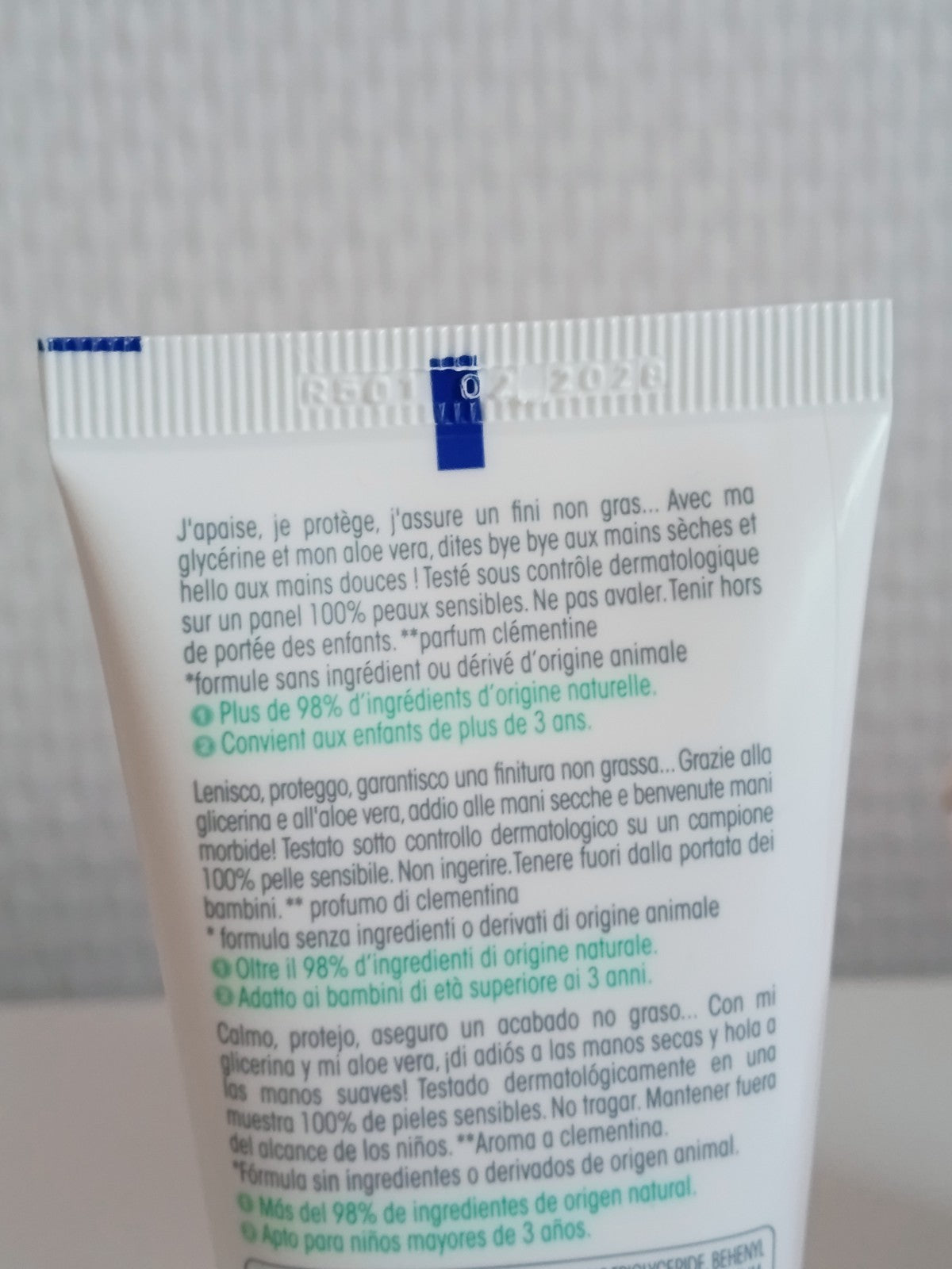 Hydra Hand : crème hydratante mains sèches, parfum clémentine, de Stanhome
