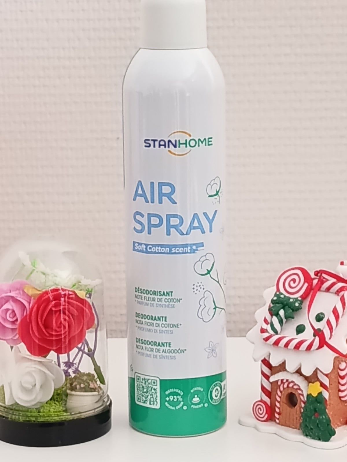 Air Spray Désodorisant aux notes de fleur de coton - De Stanhome