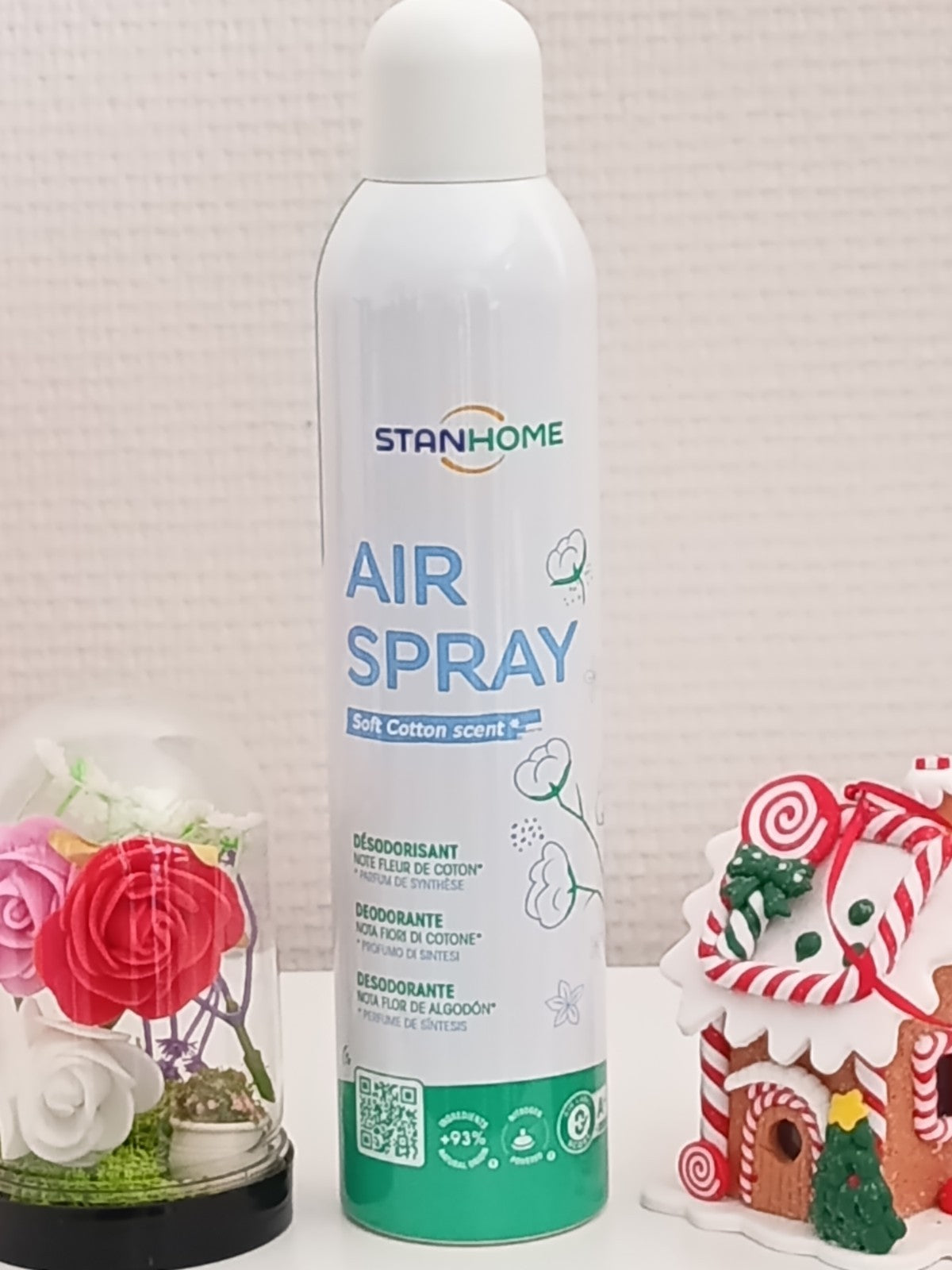 Air Spray Désodorisant aux notes de fleur de coton - De Stanhome