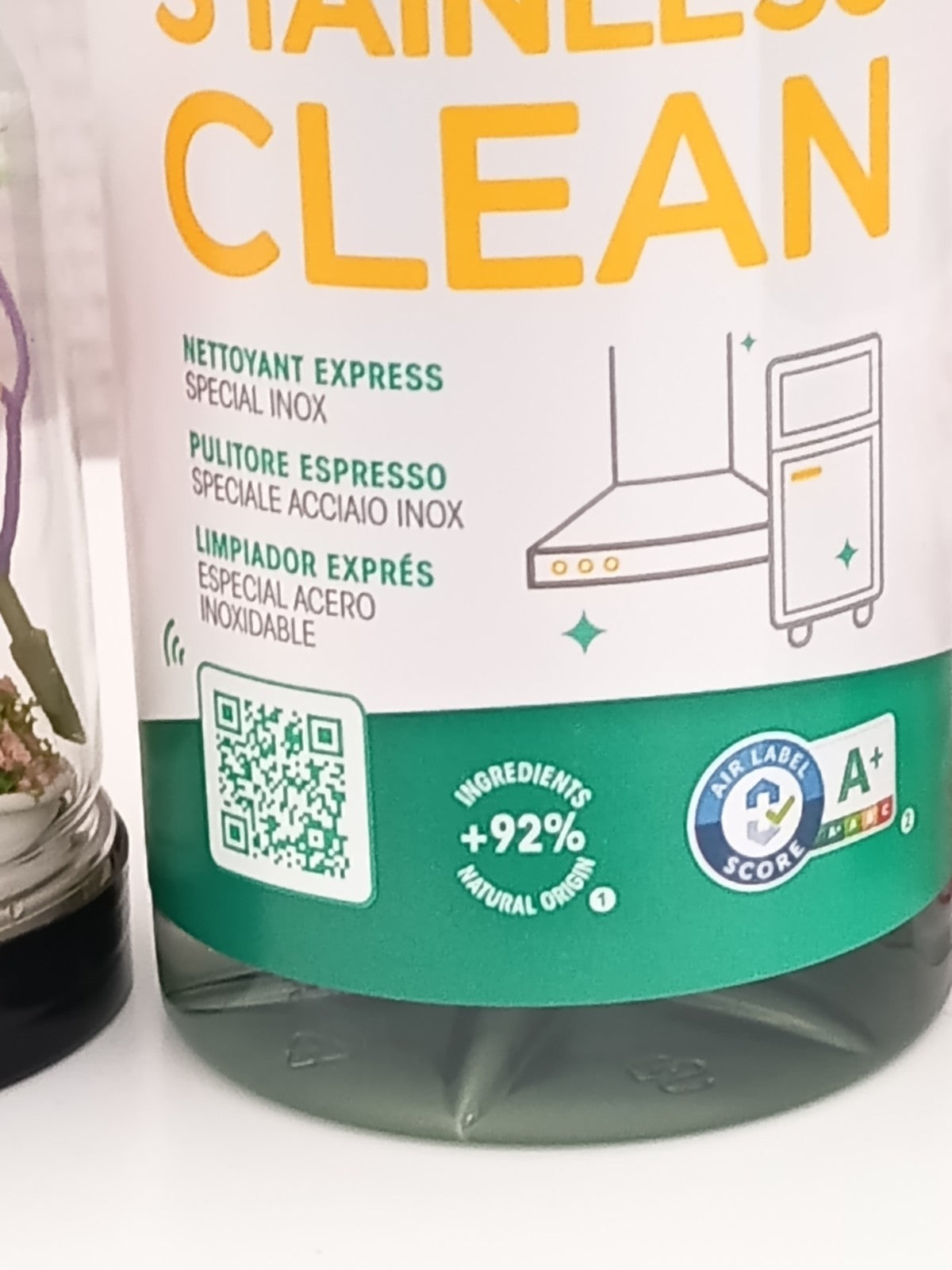 Stainless Clean : nettoyant express spécial inox. De Stanhome